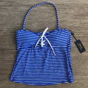 Women’s Polo Ralph Lauren Striped Tankini Swim Top